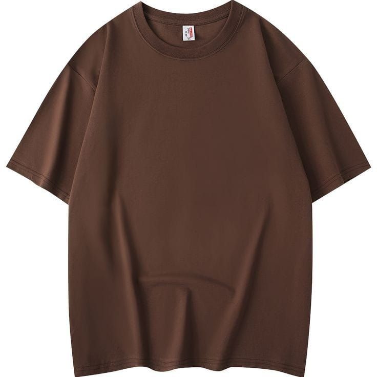 Minimalist Coffee Drop Shoulder Oversized T-Shirt β Unisex Streetwear