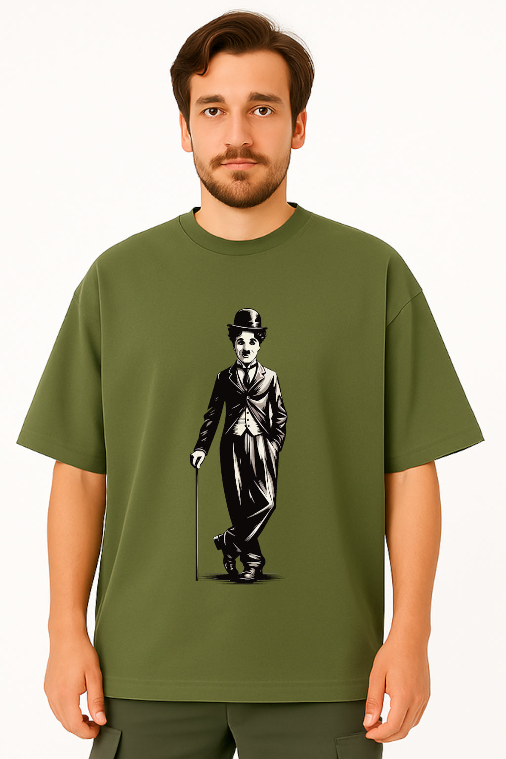Vintage Charlie Chaplin Graphic Tee