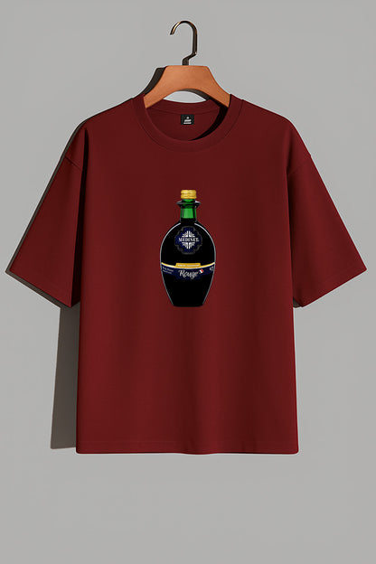 Premium Medinet Wine Bottle Oversized Tee