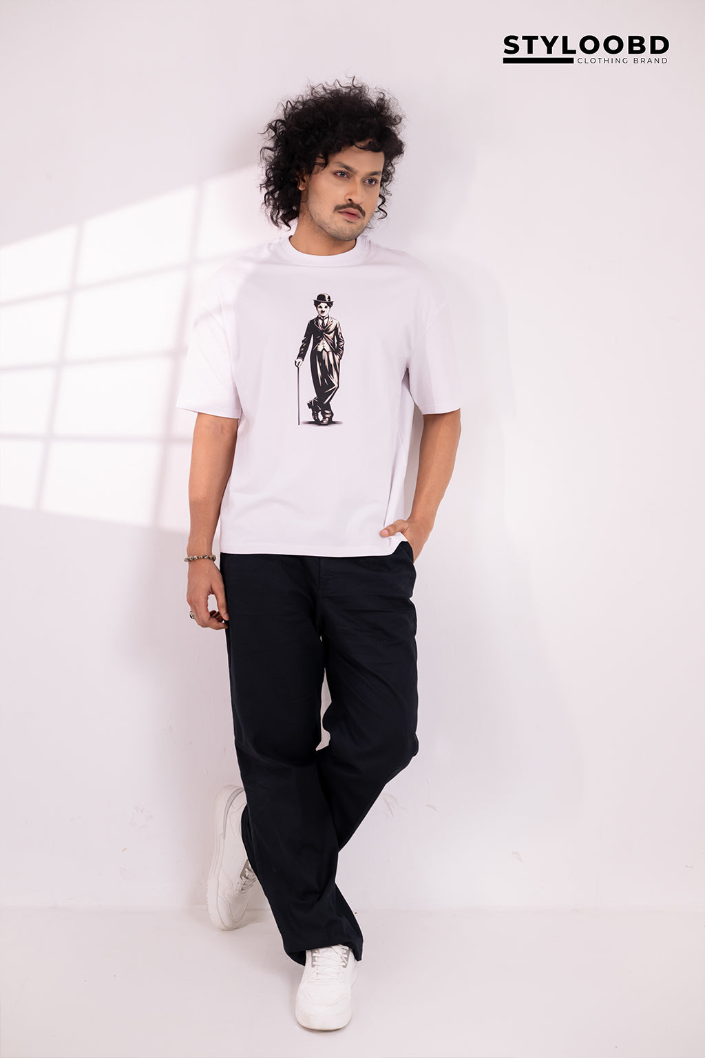 Vintage Charlie Chaplin Graphic Tee