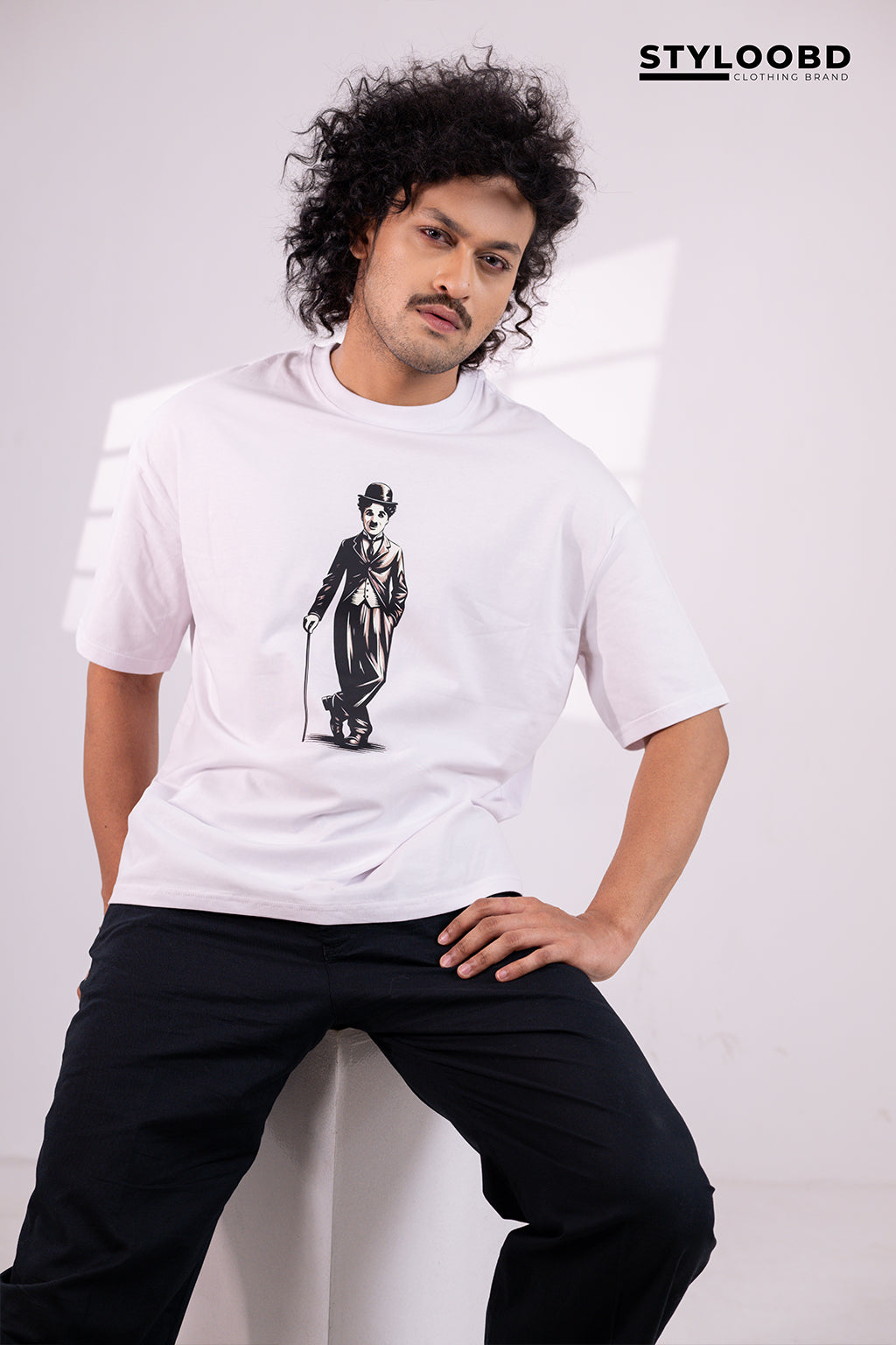 Vintage Charlie Chaplin Graphic Tee
