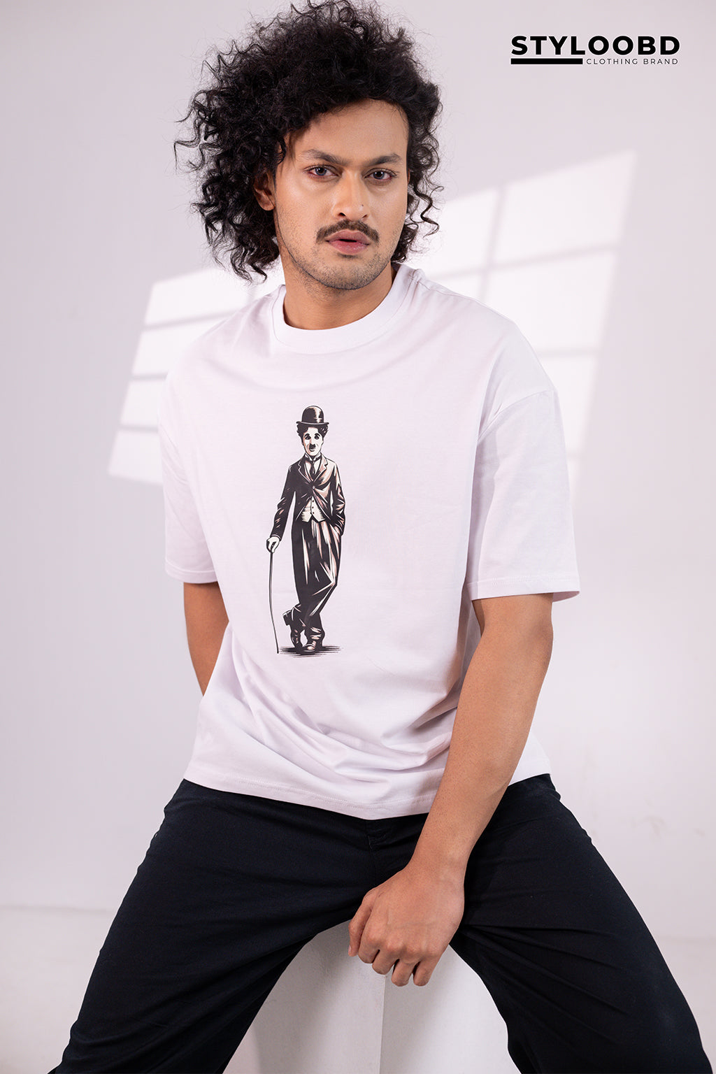 Vintage Charlie Chaplin Graphic Tee