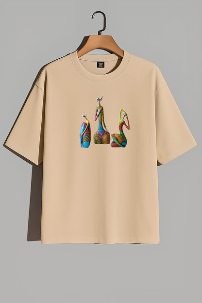 Premium Artful Expression Oversized Tee