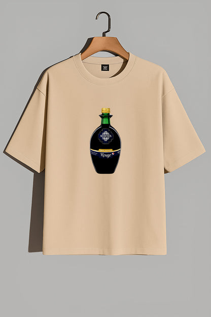 Premium Medinet Wine Bottle Oversized Tee