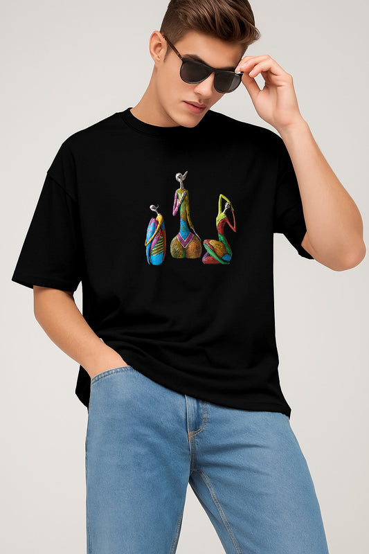 Premium Artful Expression Oversized Tee
