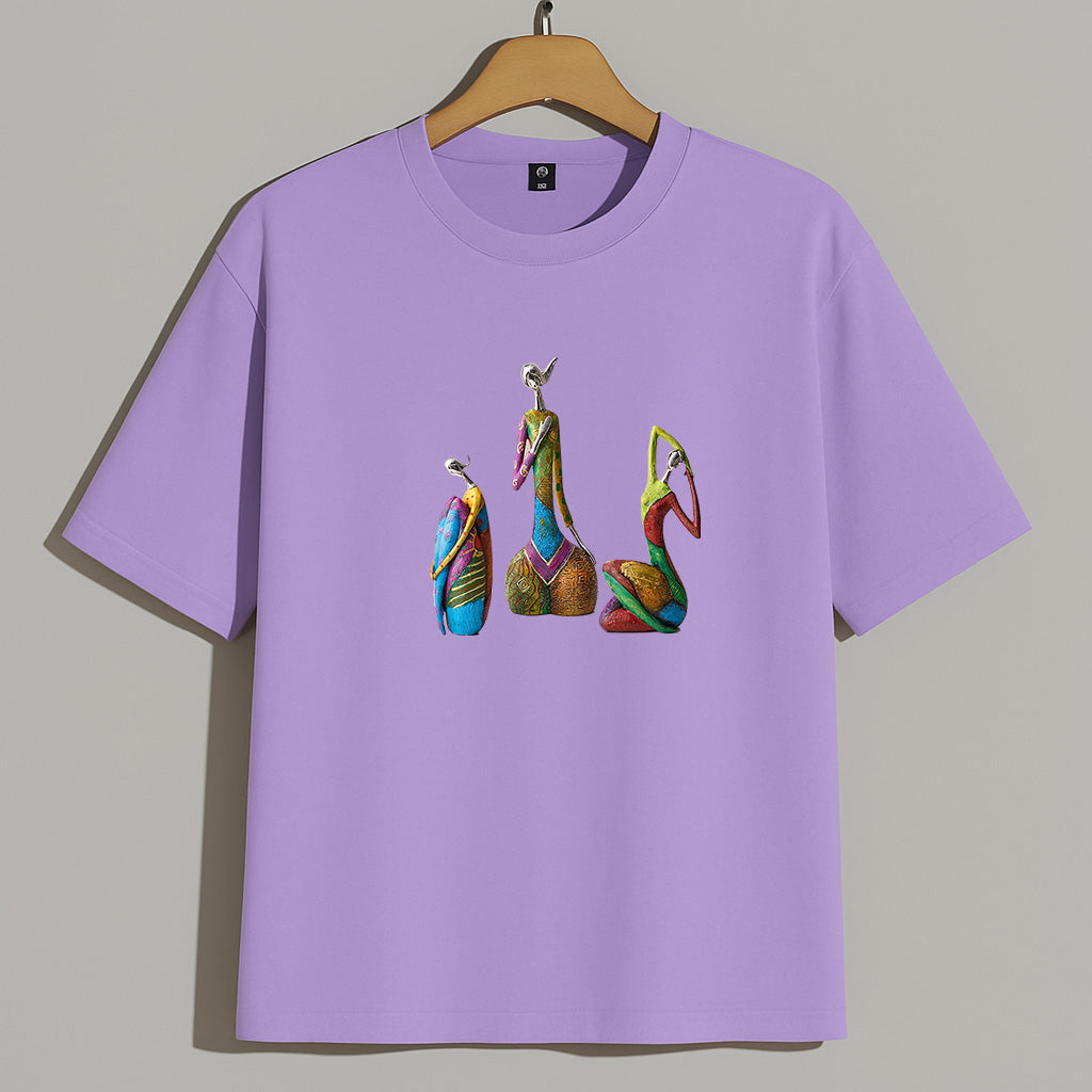 Premium Artful Expression Oversized Tee