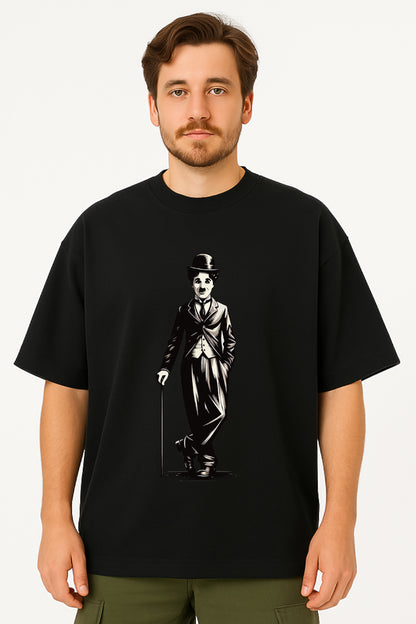 Vintage Charlie Chaplin Graphic Tee