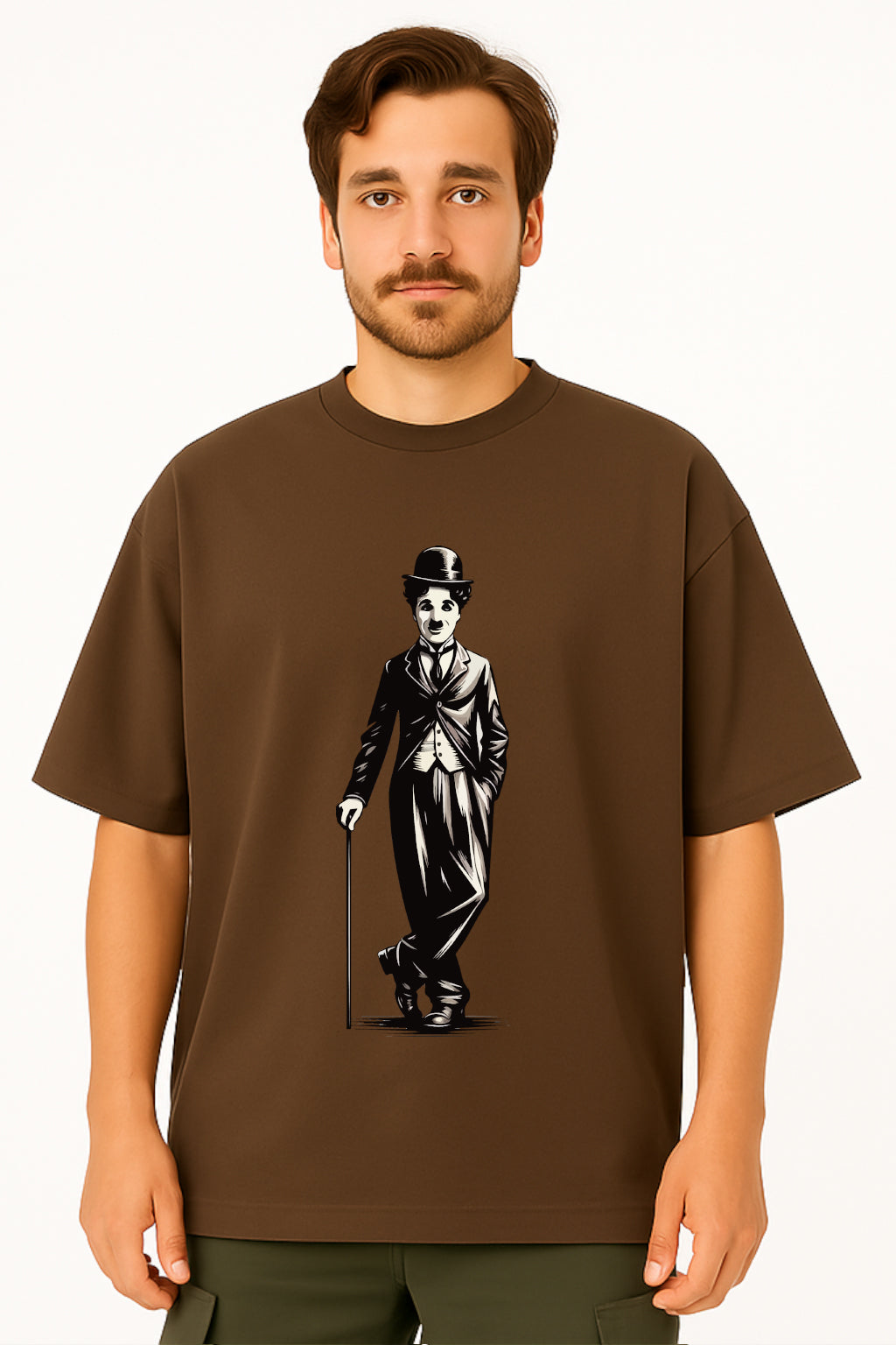 Vintage Charlie Chaplin Graphic Tee