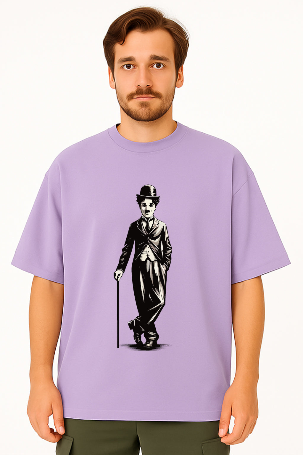 Vintage Charlie Chaplin Graphic Tee