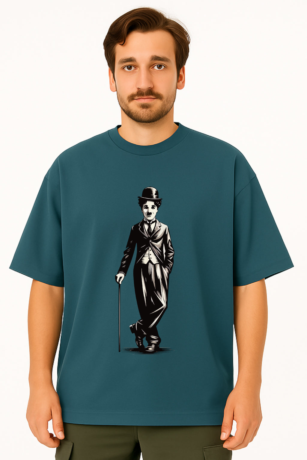 Vintage Charlie Chaplin Graphic Tee