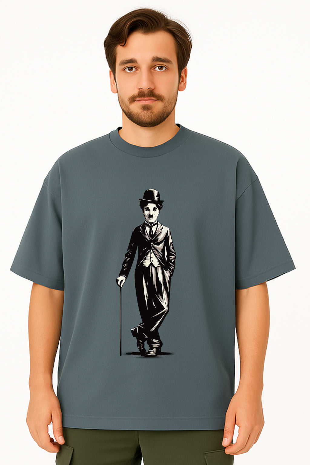 Vintage Charlie Chaplin Graphic Tee