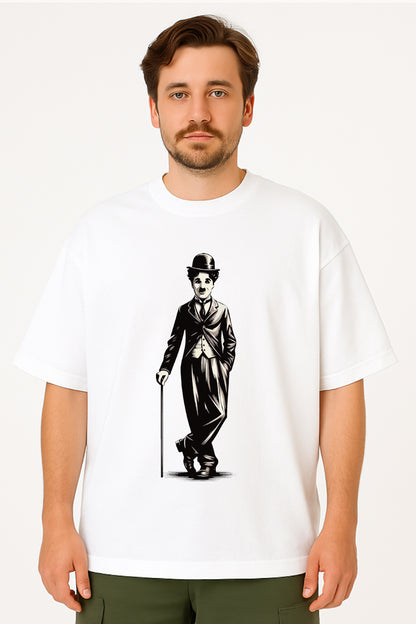 Vintage Charlie Chaplin Graphic Tee