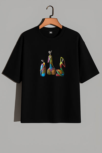 Premium Artful Expression Oversized Tee