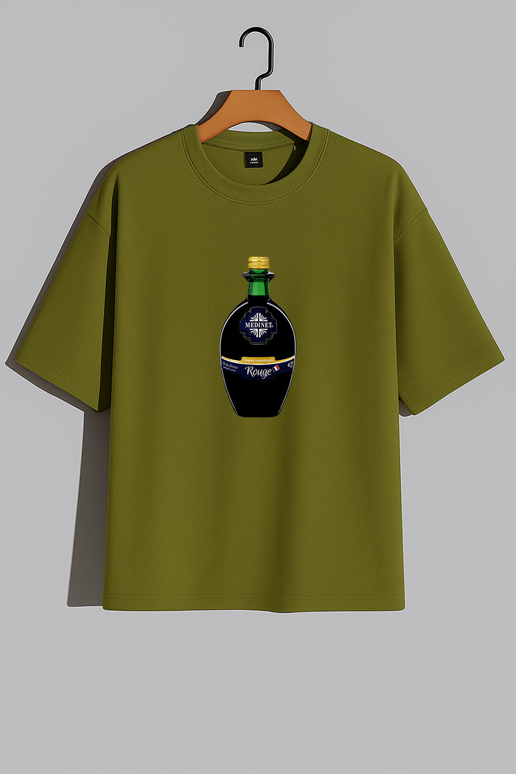 Premium Medinet Wine Bottle Oversized Tee