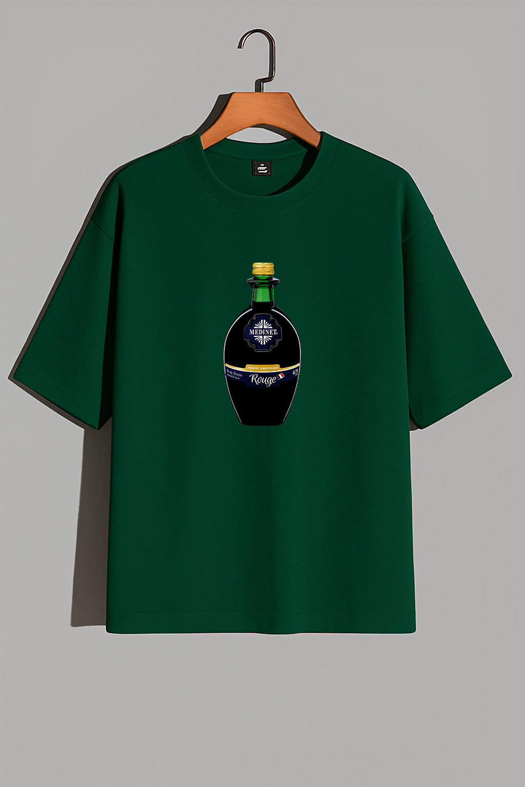 Premium Medinet Wine Bottle Oversized Tee